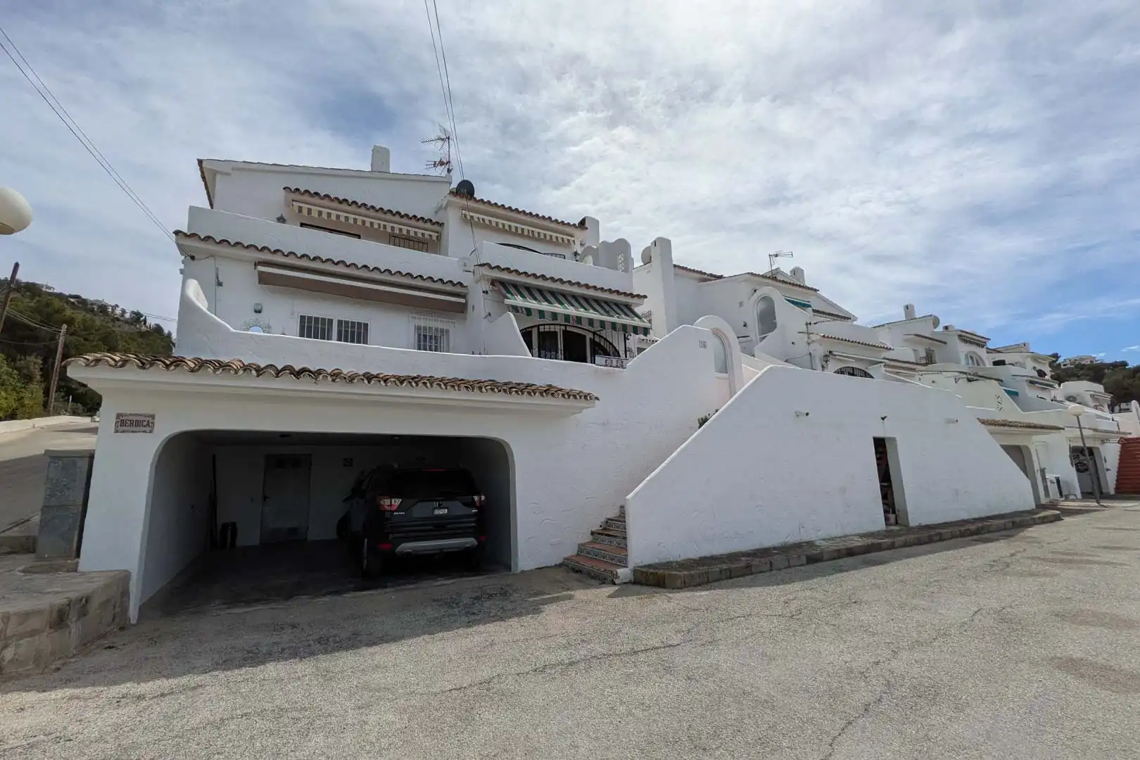Vista exterior de Apartament en venda en Moraira