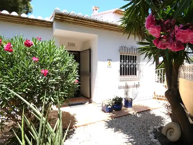 Jardín de Casa adosada en venta en Dénia con Aire acondicionado, Calefacción y Jardín privado