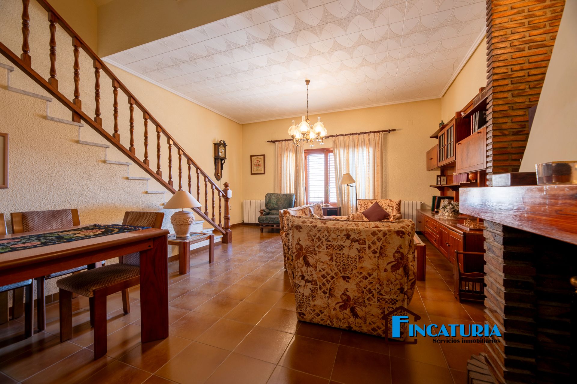 Sala de estar de Casa o chalet en venta en Riba-roja de Túria con Terraza, Amueblado y Balcón