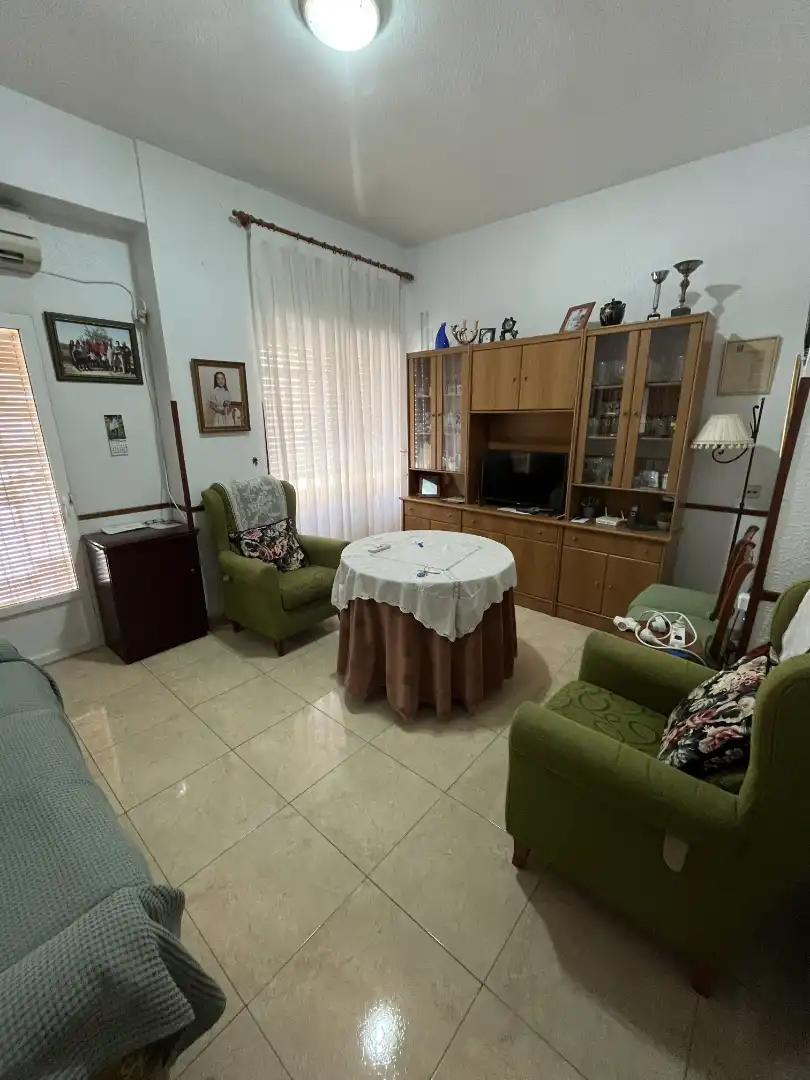Living room of Flat for sale in Cieza  with Air Conditioner, Furnished and Balcony