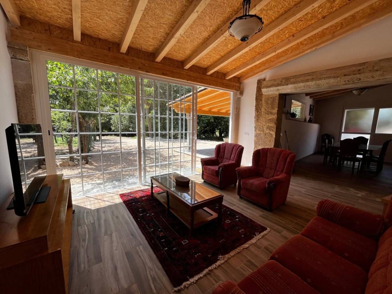 Casa o xalet de lloguer en Brión amb Calefacció, Jardí privat i Terrassa