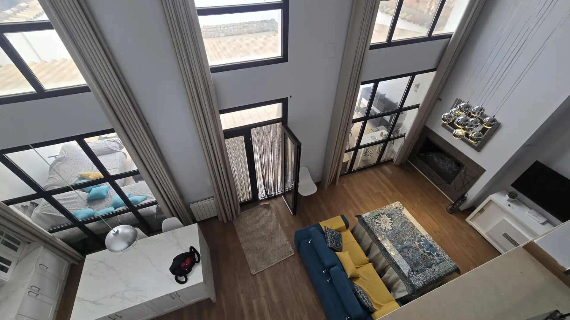 Sala d'estar de Casa adosada en venda en Úbeda amb Aire condicionat, Calefacció i Jardí privat