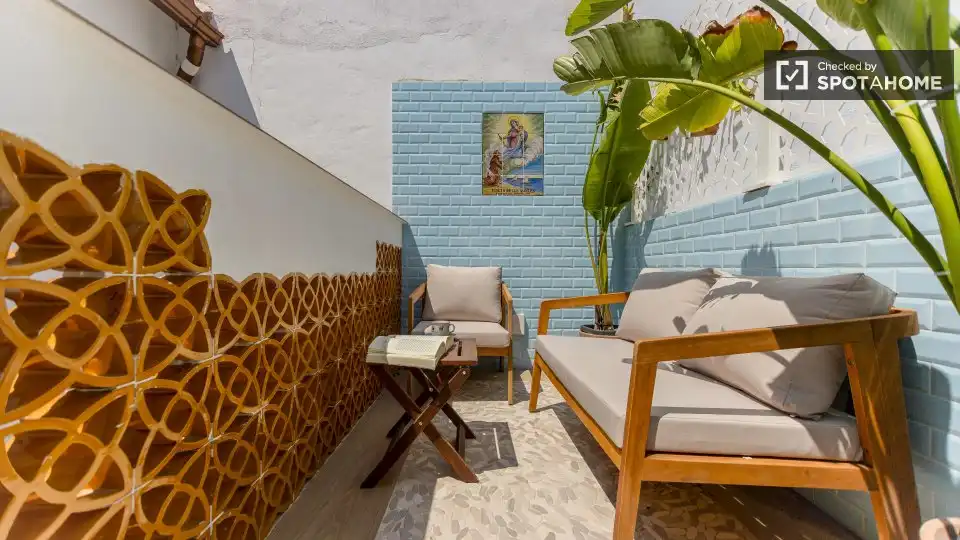 Appartamento con terrazza in affitto a Poblats Marítims, imagen 12