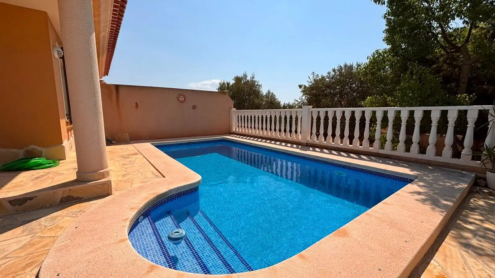 Piscina de Casa o xalet en venda en Mazarrón amb Aire condicionat, Calefacció i Terrassa