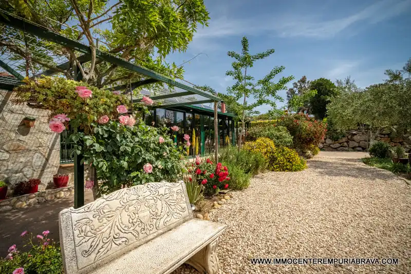 Jardín de Finca rústica en venta en Masarac i Vilarnadal con Aire acondicionado, Jardín privado y Terraza