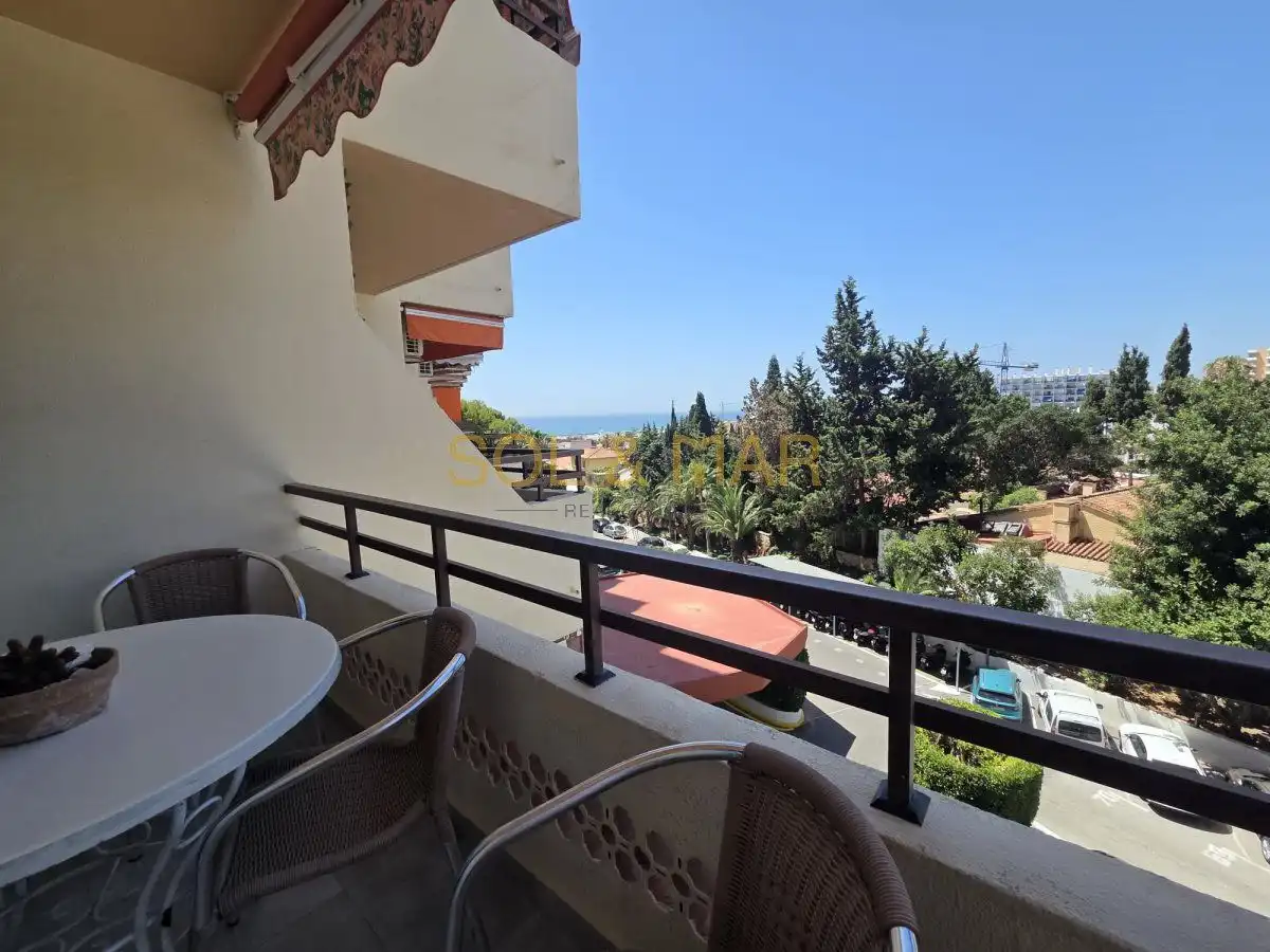 Terrasse von Wohnung zum Verkauf in Torremolinos mit Klimaanlage, Heizung und Terrasse