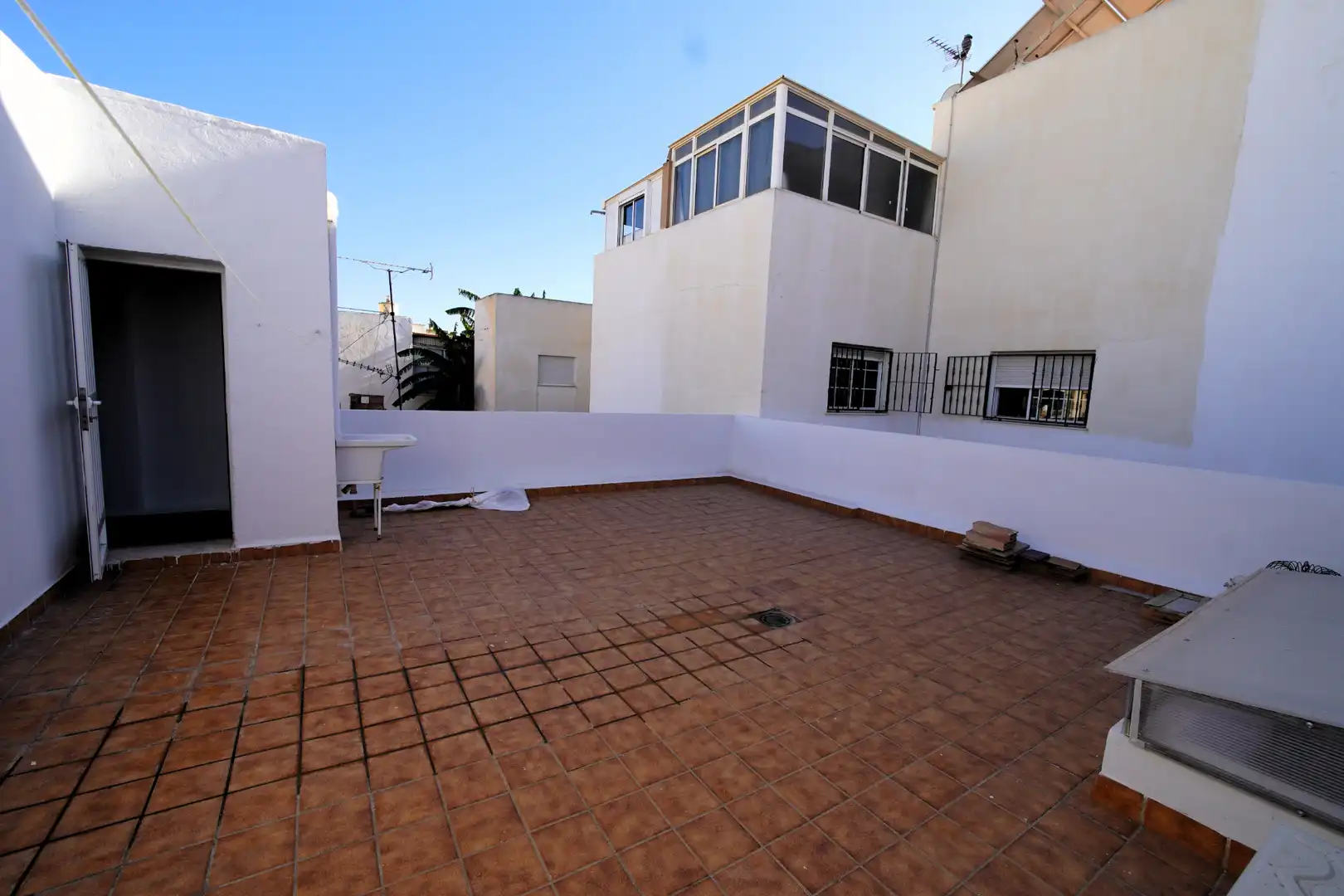 Terrassa de Casa adosada en venda en Aguadulce