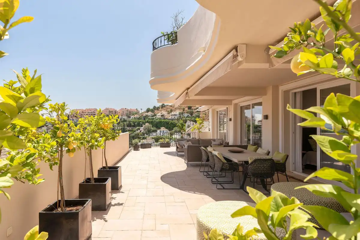 Terrace of Duplexes for sale in Marbella  with Air Conditioner, Terrace and Storage room