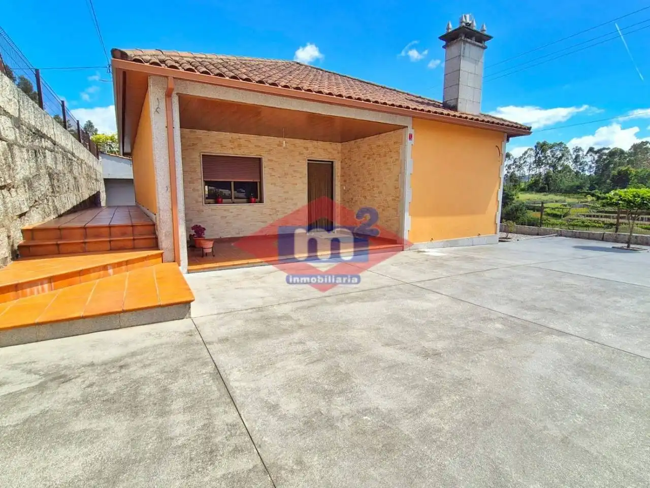 Vista exterior de Casa o chalet en venta en Salceda de Caselas con Jardín privado y Terraza