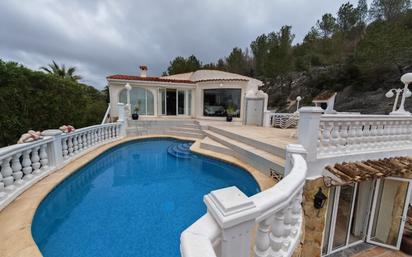 Exterior view of House or chalet for sale in Moraira  with Air Conditioner