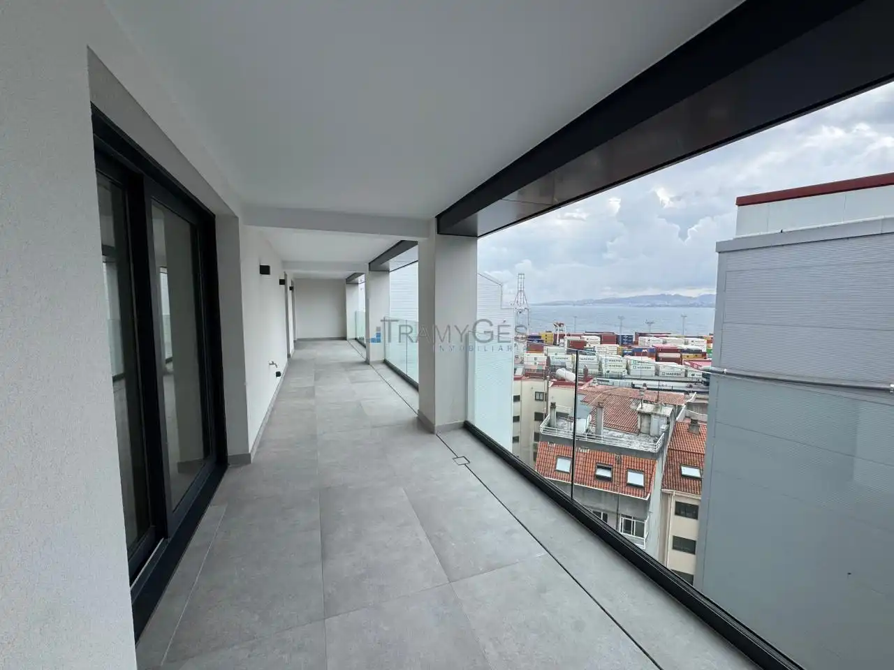 Terrace of Flat for sale in Vigo   with Heating, Terrace and Storage room