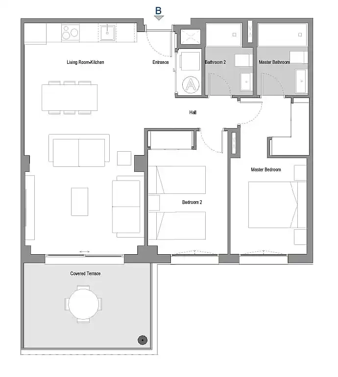 Apartamento con ascensor en venta en Hipódromo - Cerrado del Águila, imagen 16