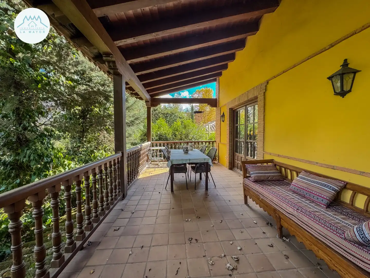 Terraza de Casa o chalet en venta en Piedrabuena con Calefacción, Jardín privado y Terraza