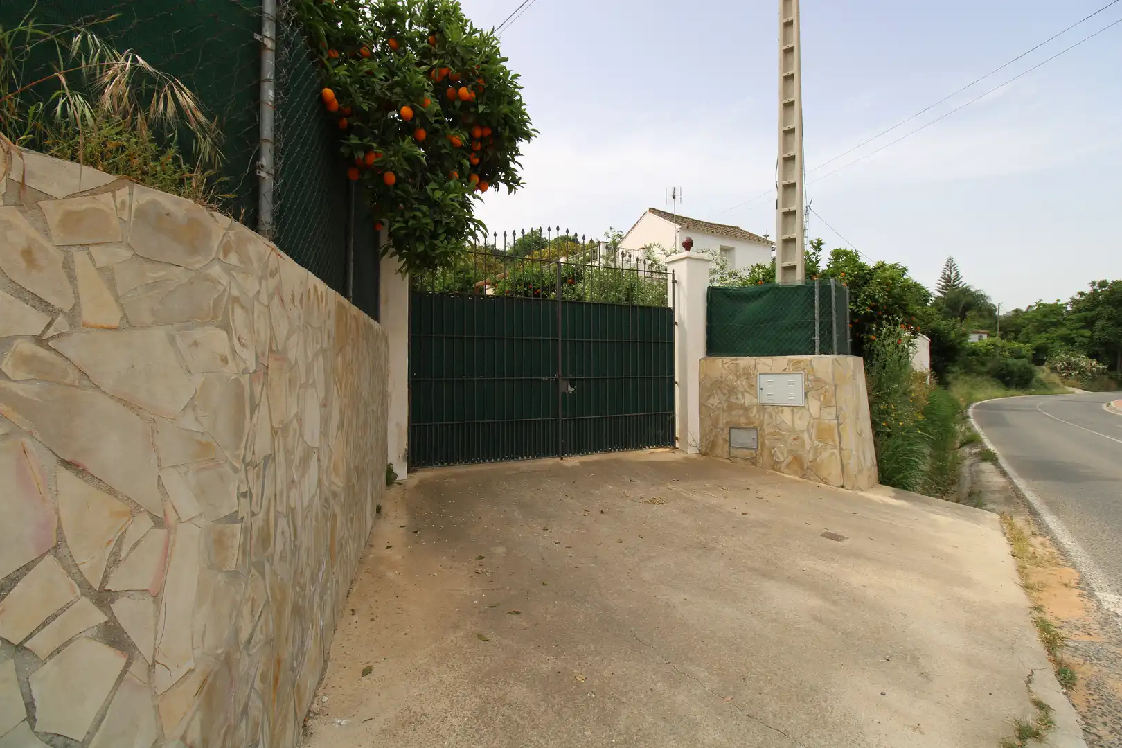 Exterior view of Country homes for sale in Coín  with Terrace and Storage room
