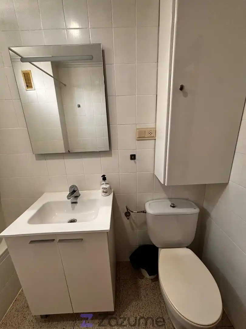 Badezimmer von Wohnung zur Miete in  Logroño mit Heizung, Abstellraum und Möbliert