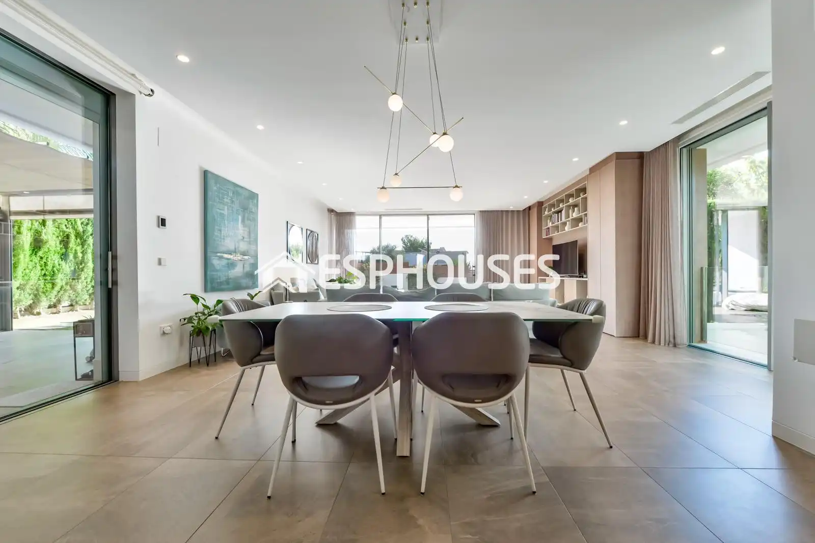 Comedor de Casa o chalet en venta en Finestrat con Aire acondicionado, Calefacción y Piscina