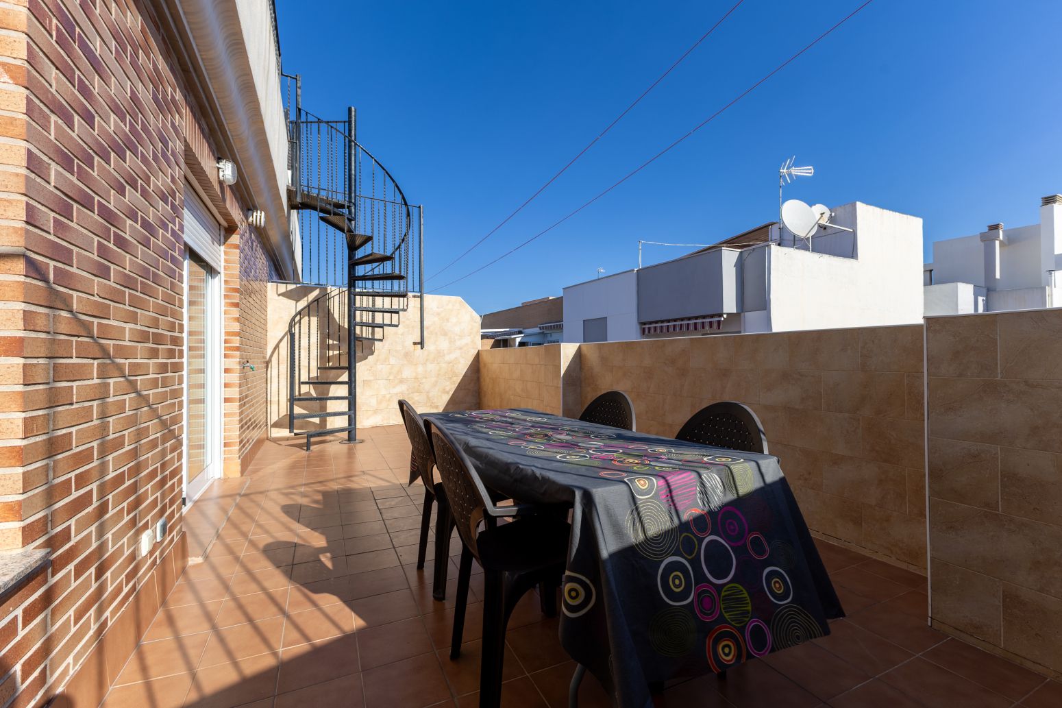 Terrace of Attic for sale in Sagunto / Sagunt  with Air Conditioner, Terrace and Furnished