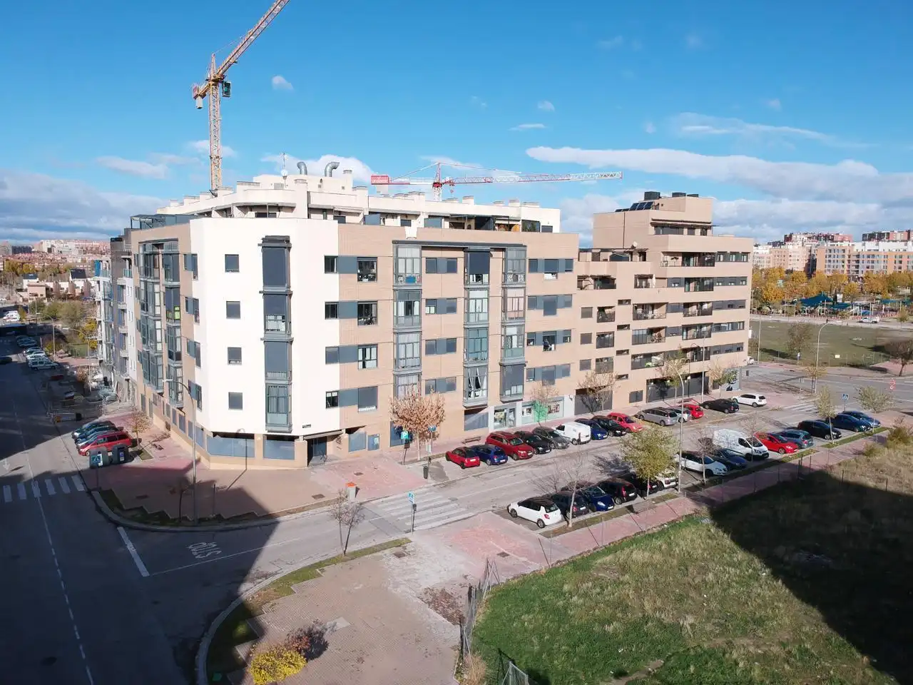 Vista exterior de Ático en venta en Madrid con Aire acondicionado, Calefacción y Terraza