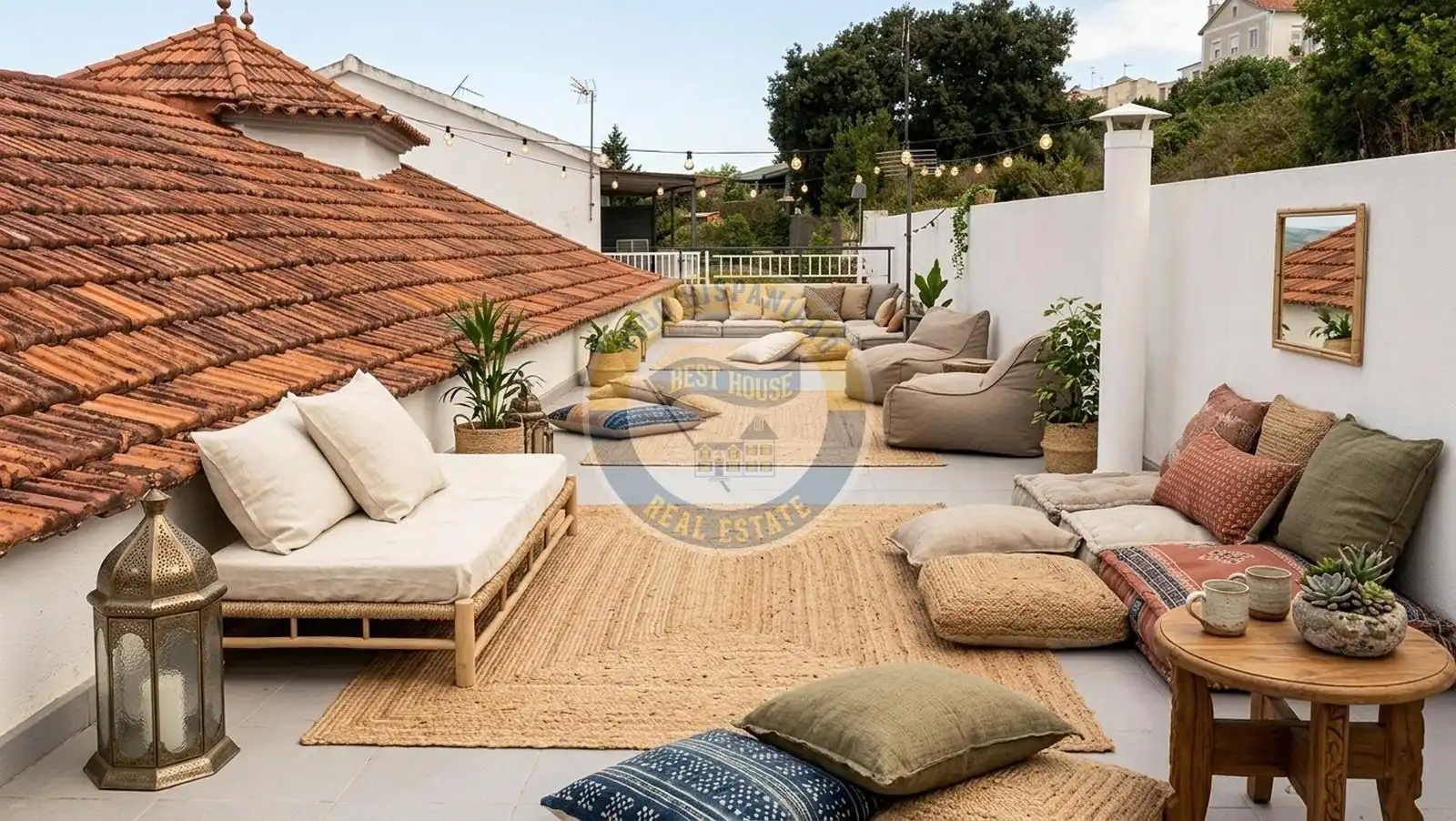 Terrassa de Casa o xalet en venda en Vigo  amb Calefacció, Traster i Moblat