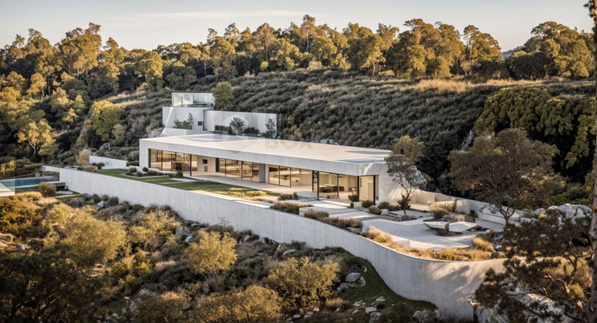 Vista exterior de Casa o xalet en venda en Sotogrande amb Aire condicionat, Jardí privat i Terrassa
