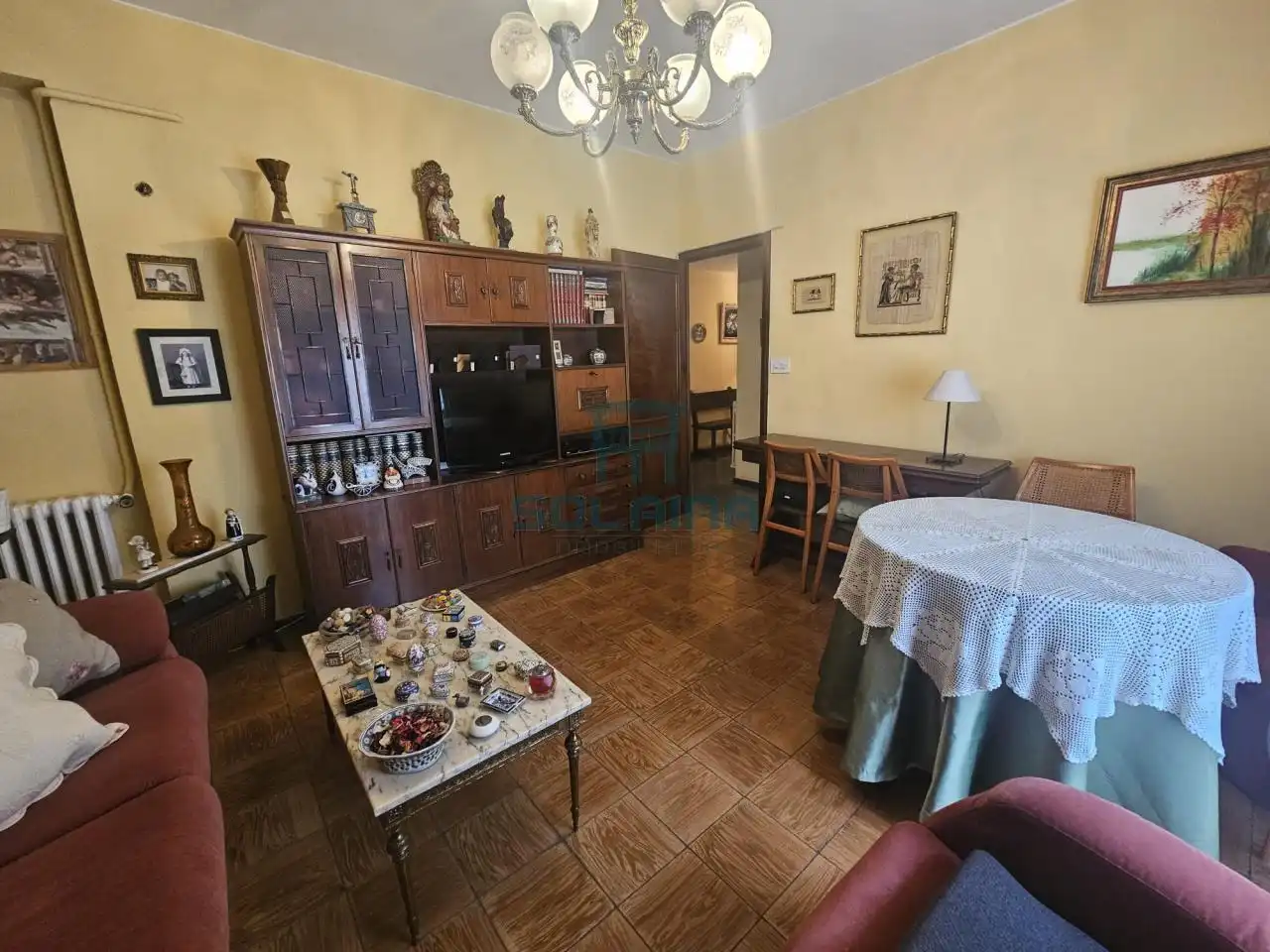 Dining room of Flat for sale in Ourense Capital   with Heating and Balcony