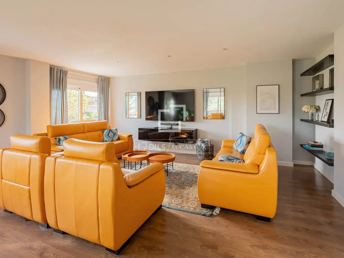 Sala de estar de Casa o chalet de alquiler en Tres Cantos con Calefacción, Jardín privado y Trastero