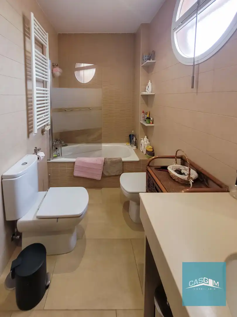 Bathroom of Houses for sale in Aljaraque  with Air Conditioner, Heating and Private garden