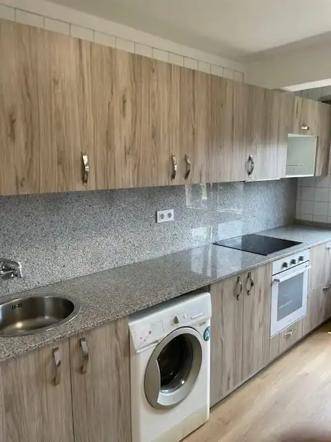 Kitchen of Flat for rent in Gijón   with Heating, Private garden and Oven