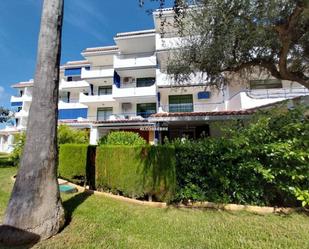 Exterior view of Flat for sale in Alcalà de Xivert  with Air Conditioner, Private garden and Terrace