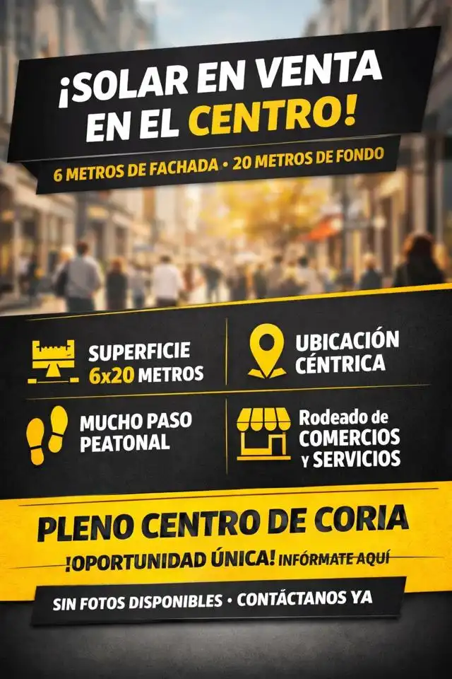 Lands and plots for sale in Coria del Río