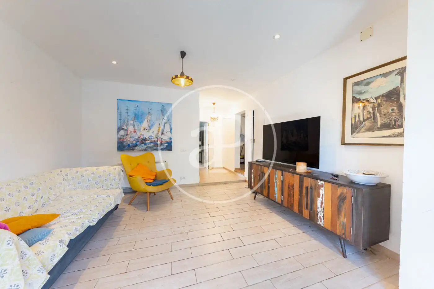 Living room of Detached homes for sale in Llucmajor  with Air Conditioner, Private garden and Terrace
