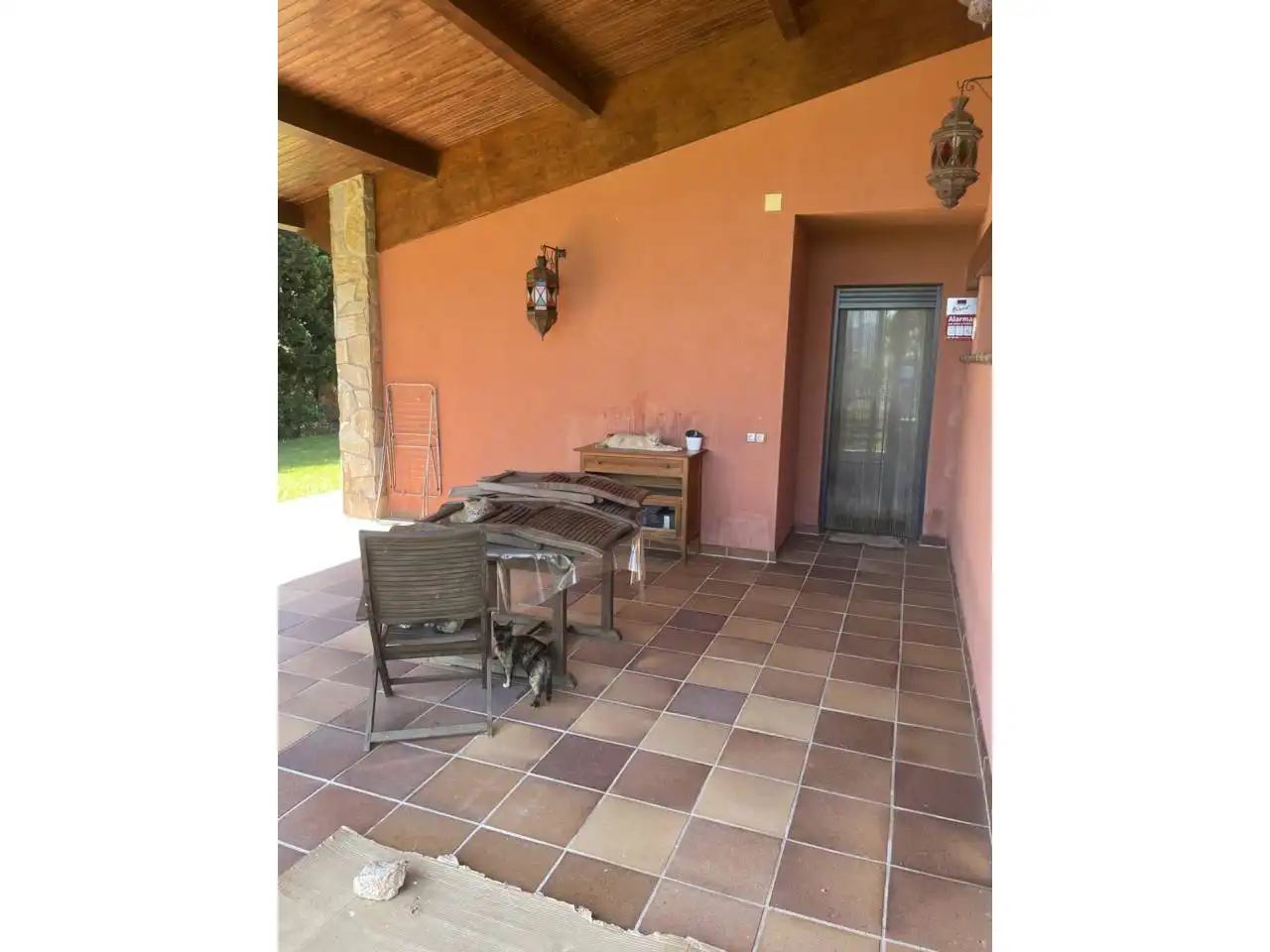 Terraza de Casa o chalet en venta en Móra d'Ebre con Aire acondicionado, Calefacción y Jardín privado