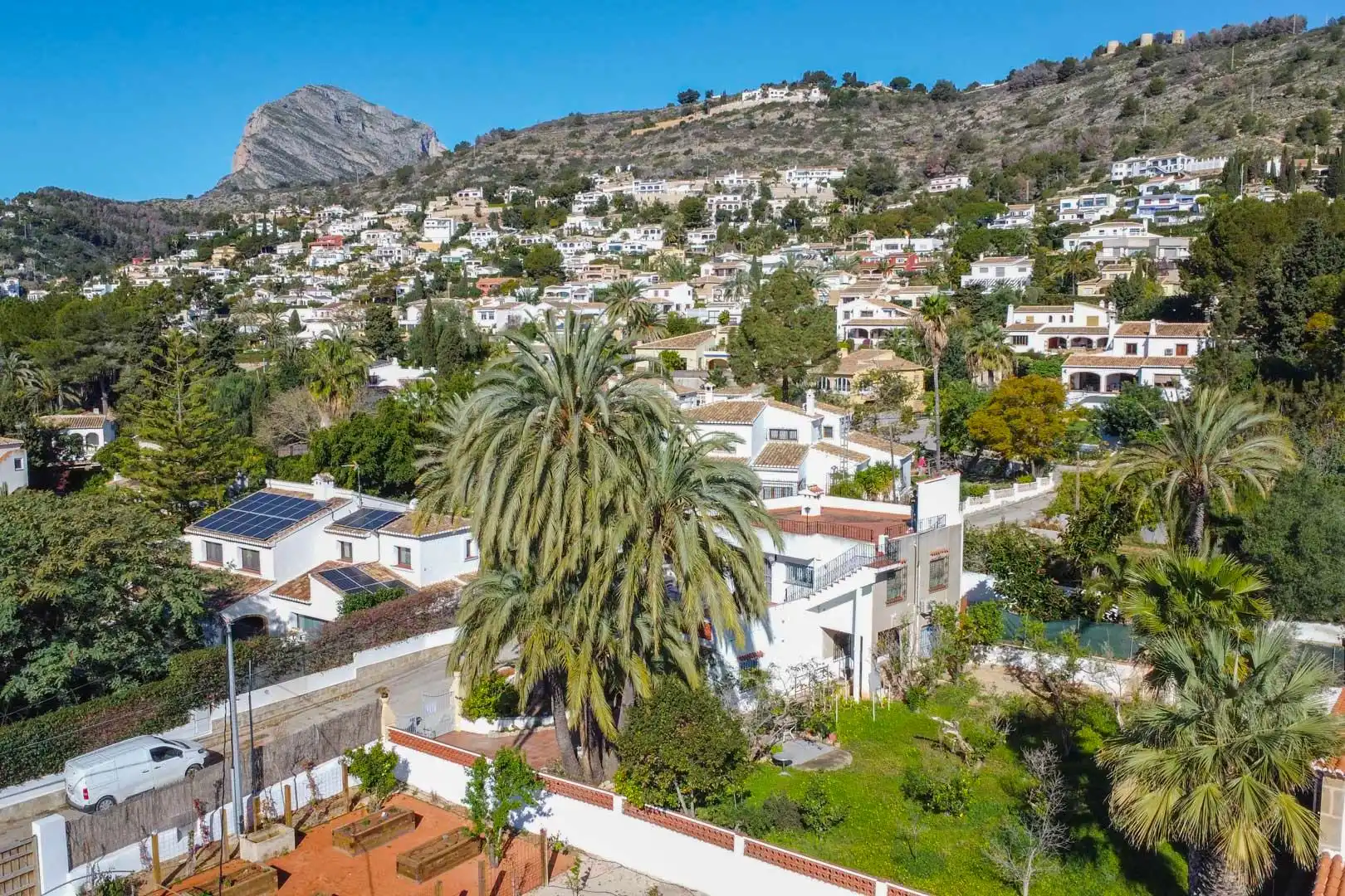Exterior view of Houses for sale in Jávea / Xàbia  with Air Conditioner, Heating and Private garden