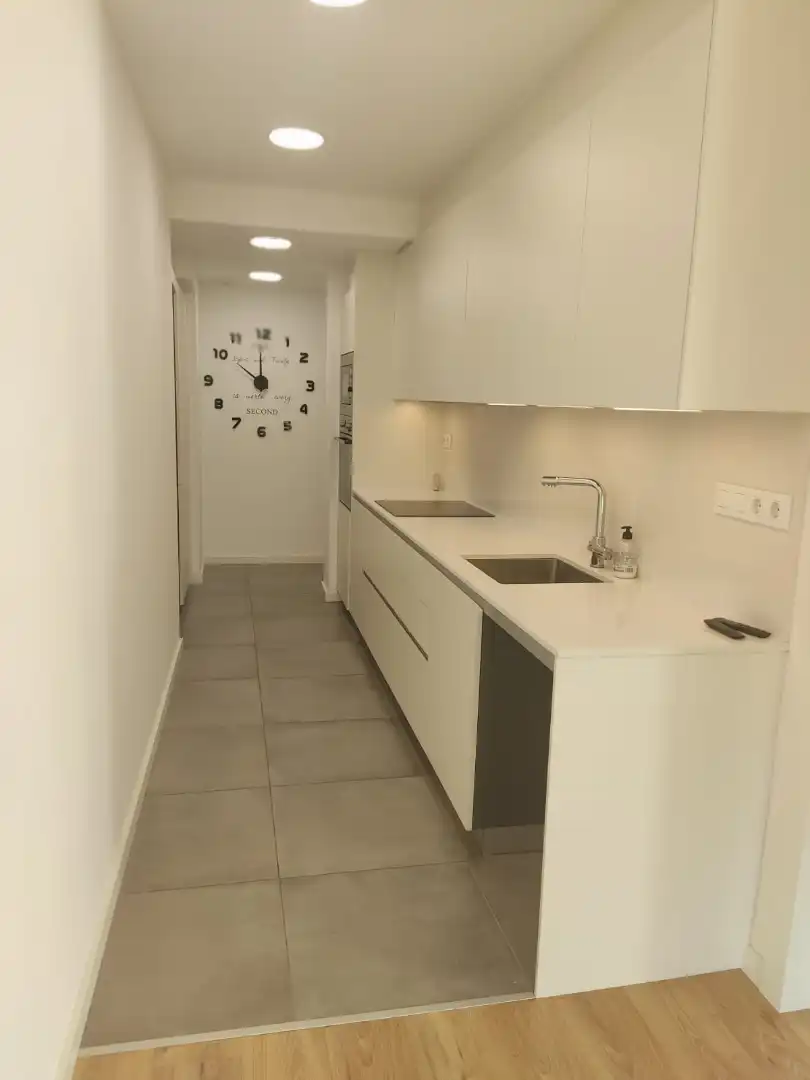 Küche von Wohnung zur Miete in Vilassar de Dalt mit Klimaanlage, Heizung und Parkett