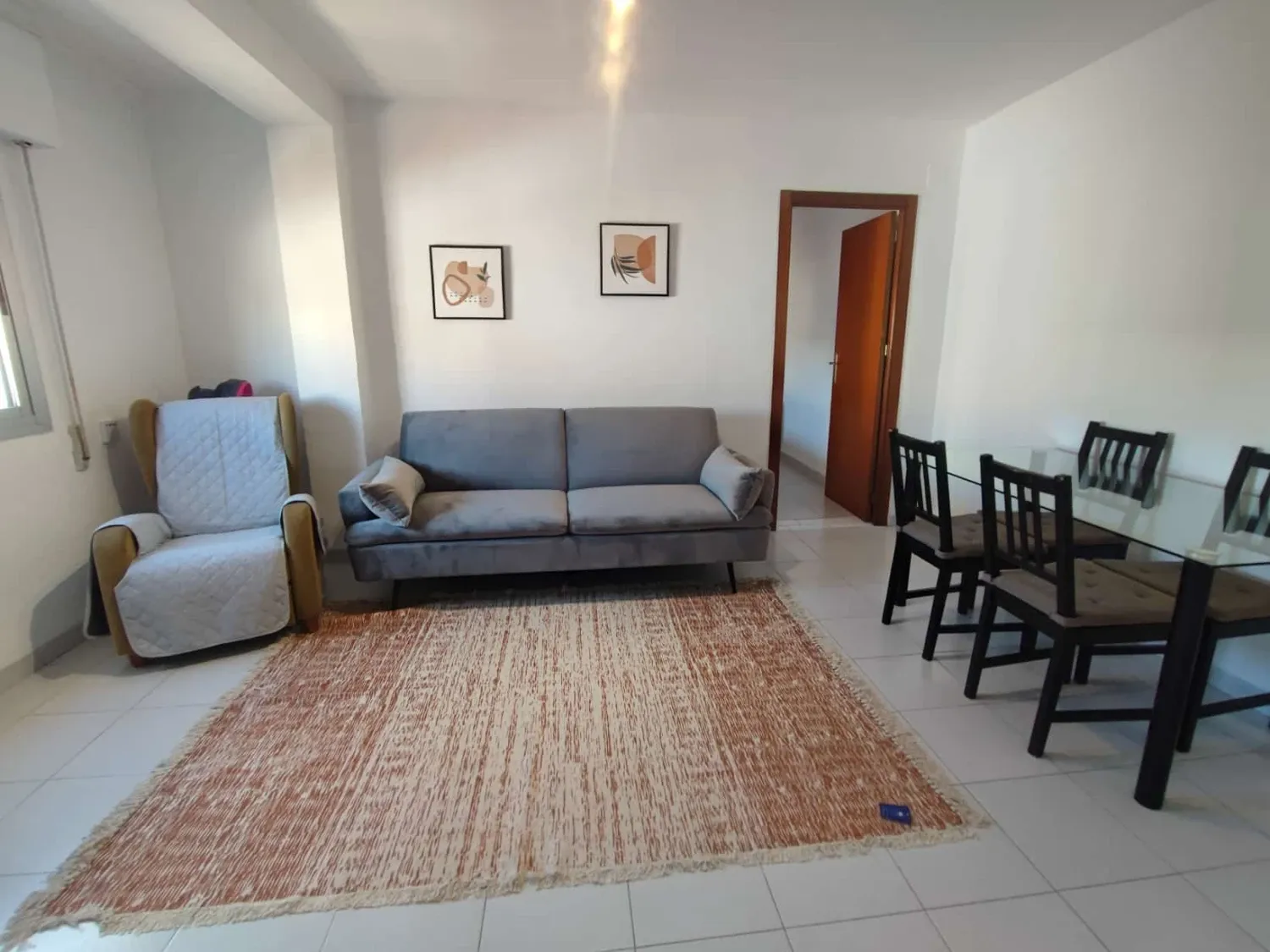 Living room of Flat to rent in  Murcia Capital  with Furnished and Washing machine