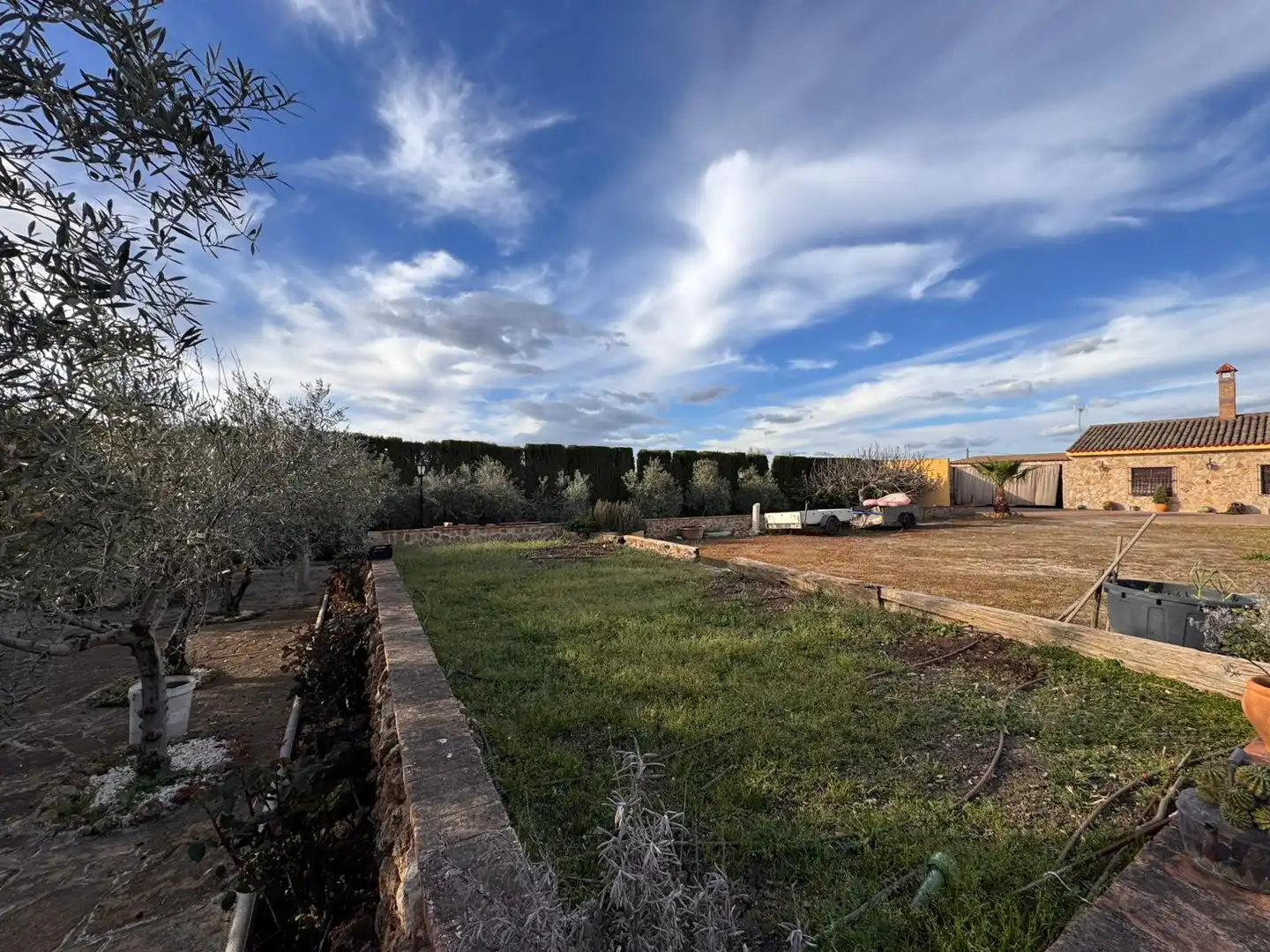 Jardín de Finca rústica en venta en Villanueva del Trabuco con Jardín privado, Trastero y Piscina