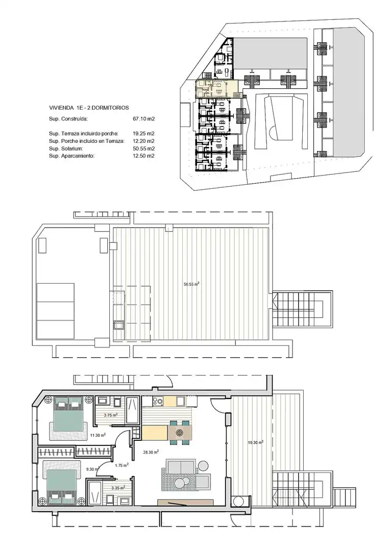 Apartament amb terrassa en venda a Roldán, imagen 22