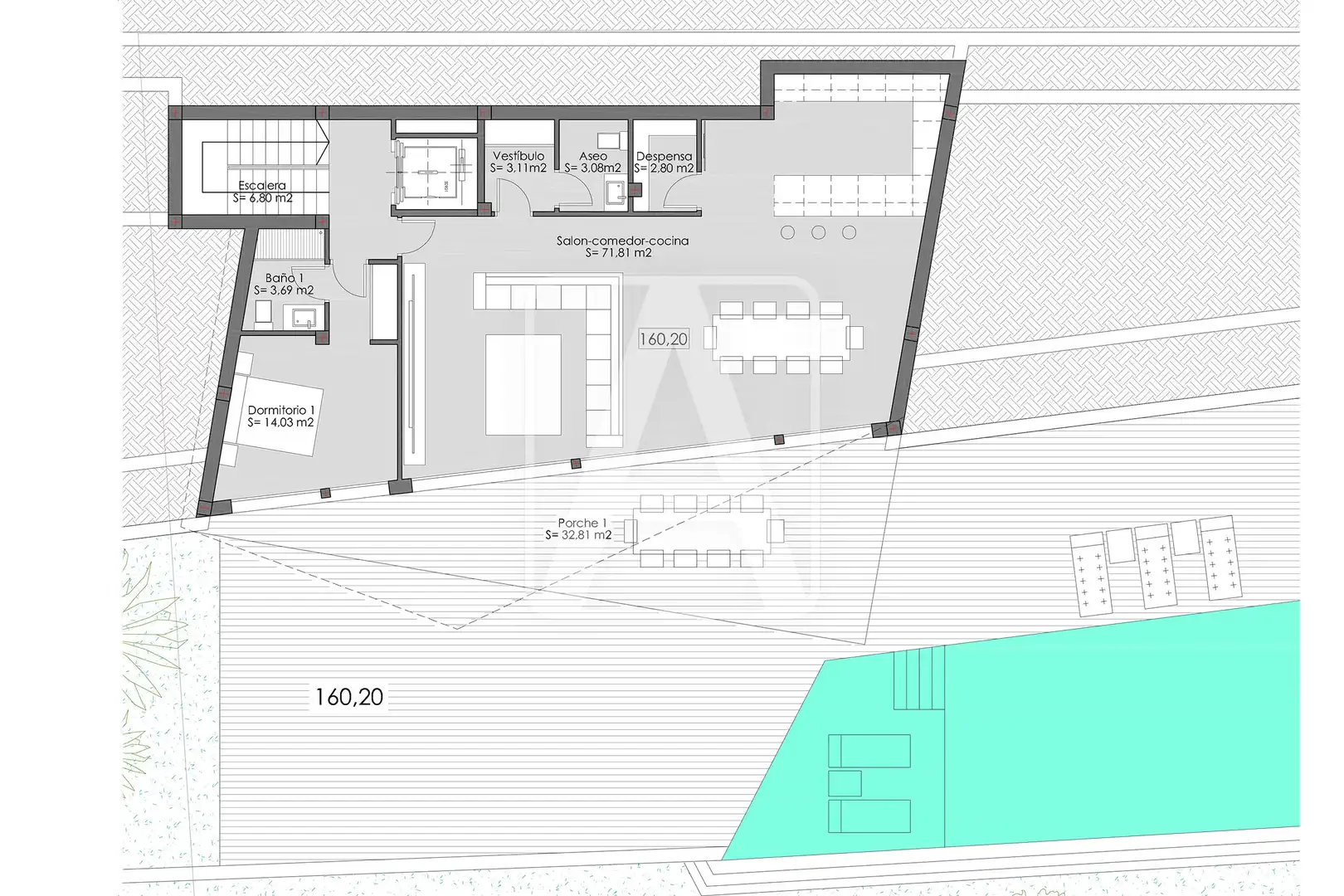 Villa con piscina in vendita a La Fustera, imagen 11