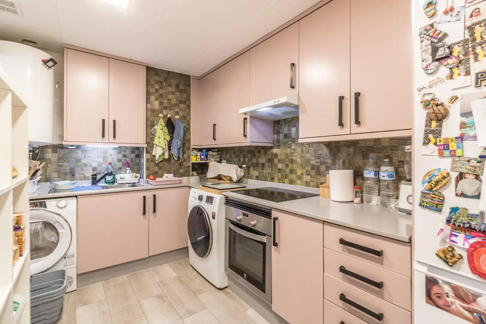 Cocina de Planta baja en venta en L'Alcúdia con Aire acondicionado y Terraza