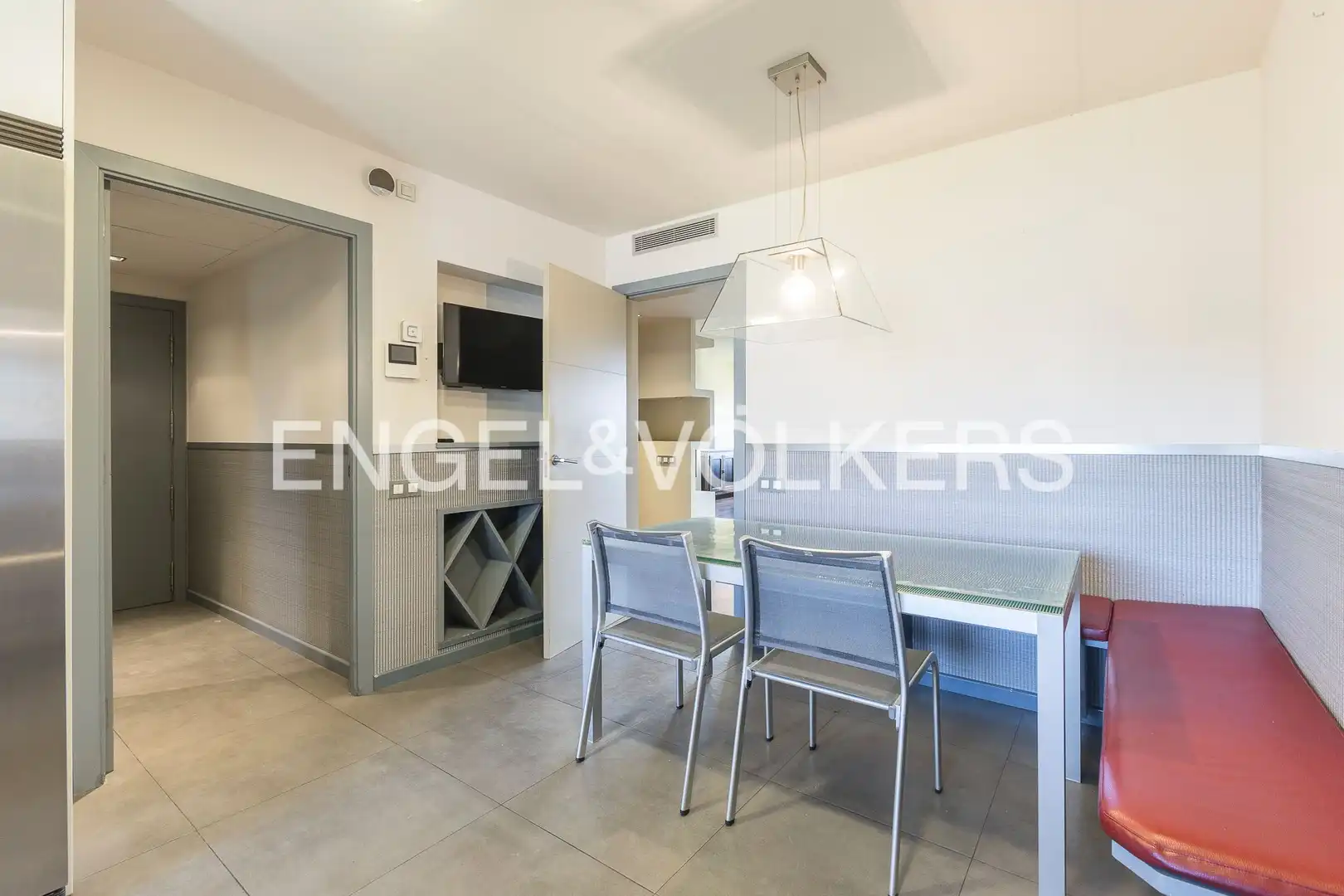 Comedor de Apartamento de alquiler en Barcelona con Calefacción, Parquet y Terraza