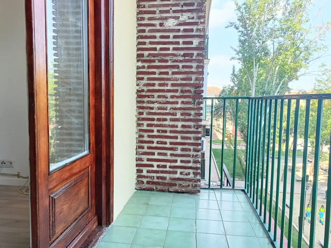 Terrasse von Wohnung zur Miete in Madrid