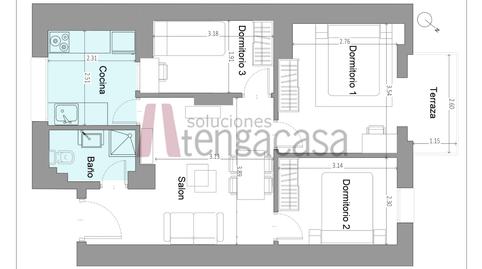 Foto 3 de Piso de alquiler en Calle Alcalá, Fuente del Berro, Madrid