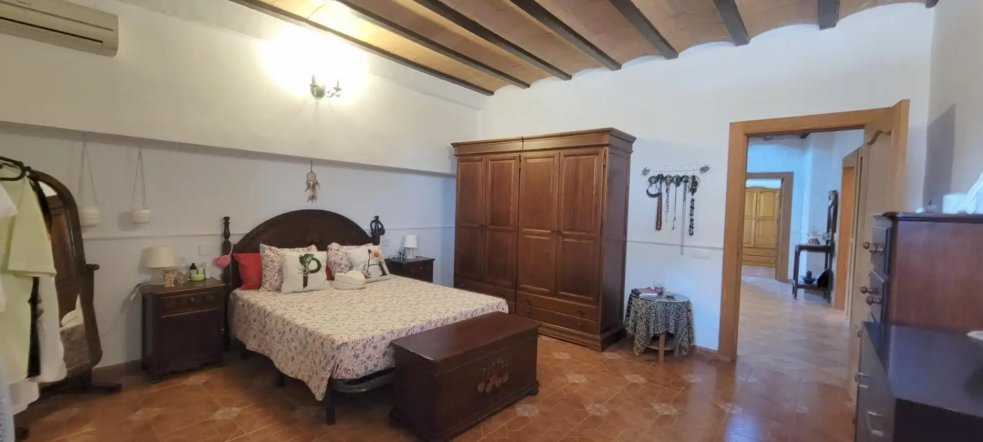 Dormitori de Finca rústica en venda en Pizarra amb Aire condicionat, Calefacció i Piscina