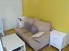 Sala d'estar de Apartament de lloguer en Cuenca amb Calefacció, Parquet i Terrassa