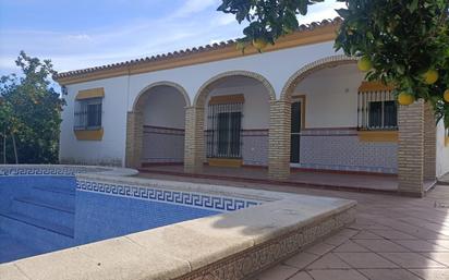 Exterior view of House or chalet for sale in Chiclana de la Frontera  with Swimming Pool
