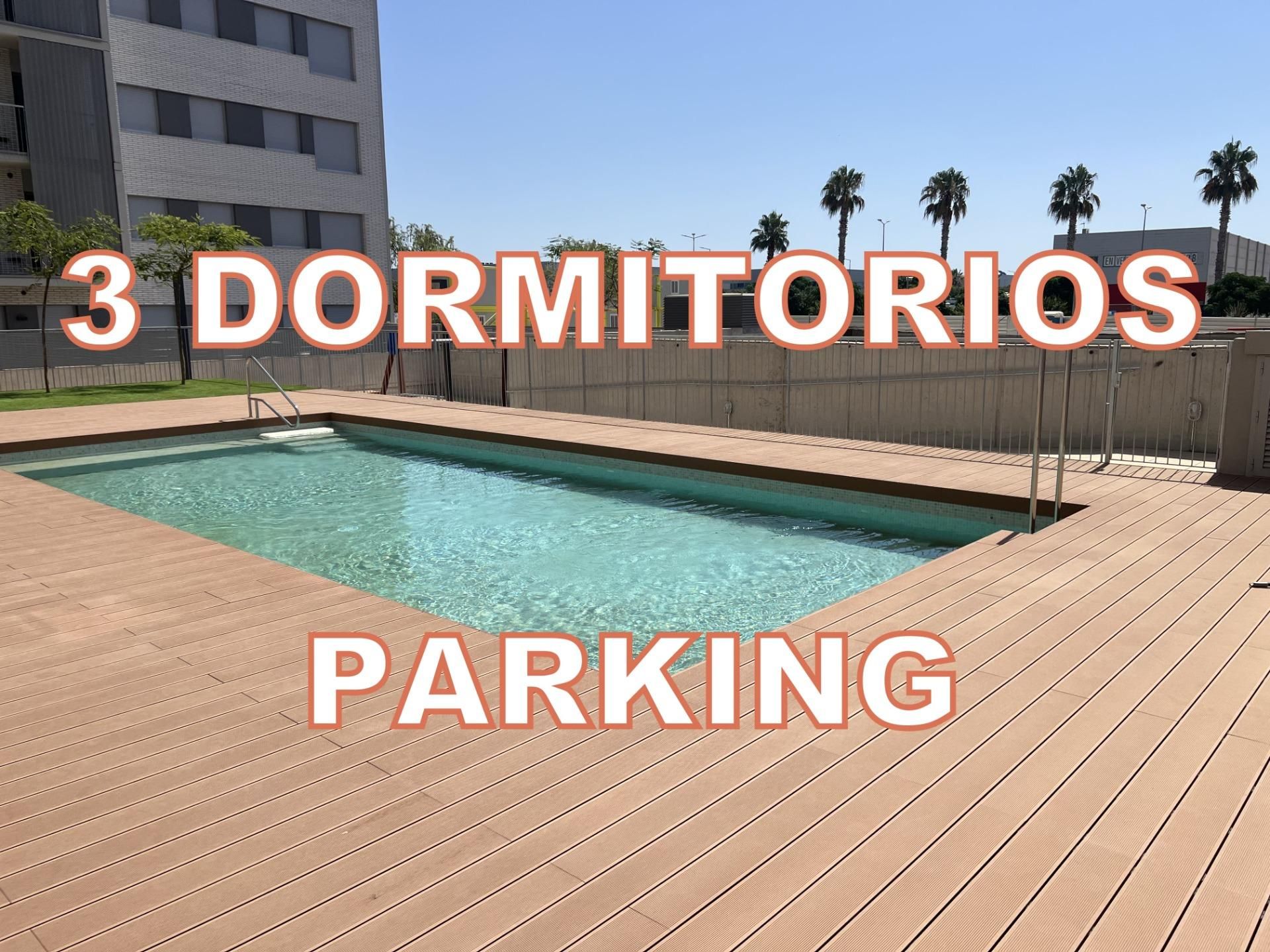 Parking of Flat to rent in Viladecans  with Air Conditioner, Heating and Parquet flooring