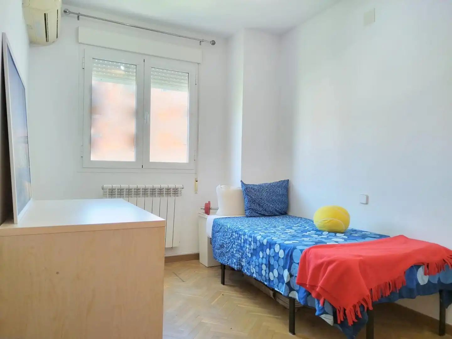 Bedroom of Flat for rent in Arganda del Rey  with Air Conditioner, Heating and Private garden