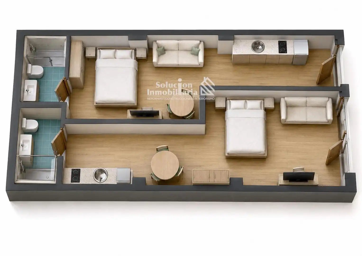 Apartamento en venta en Salamanca con Calefacción y Amueblado