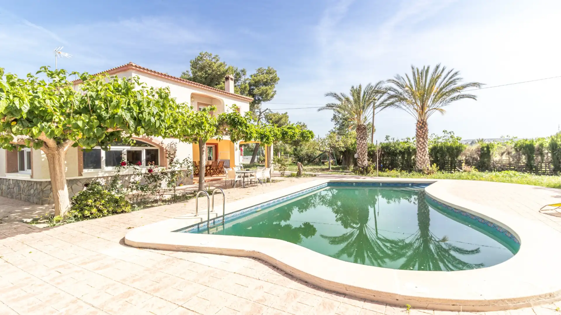 Piscina de Casa o chalet en venta en Elche / Elx con Aire acondicionado, Calefacción y Terraza