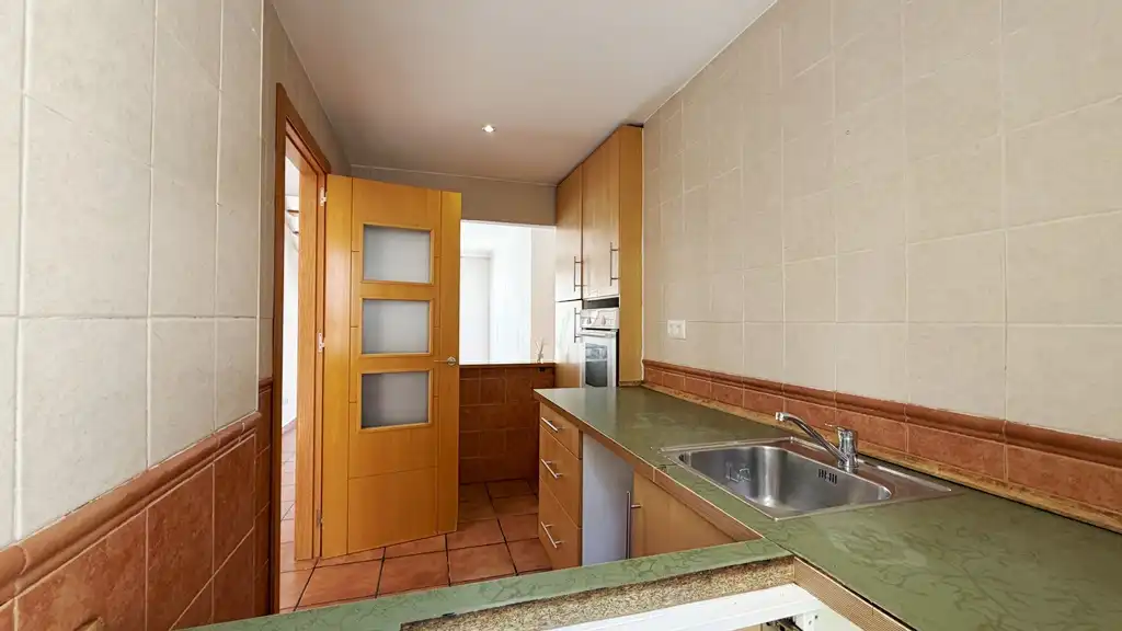 Cuina de Àtic en venda en Málaga amb Aire condicionat, Terrassa i Forn